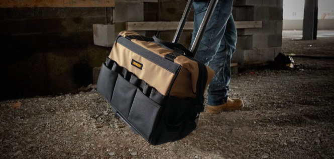 Rolling tool bag